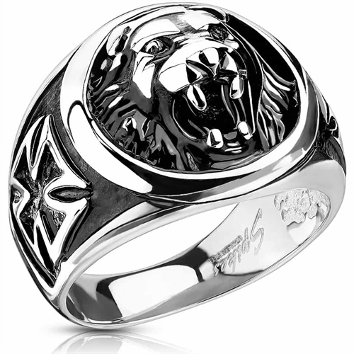 Lion & Celtic - herrering i stål.
