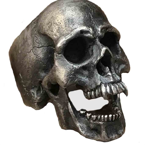 Stor grov skullring darknes