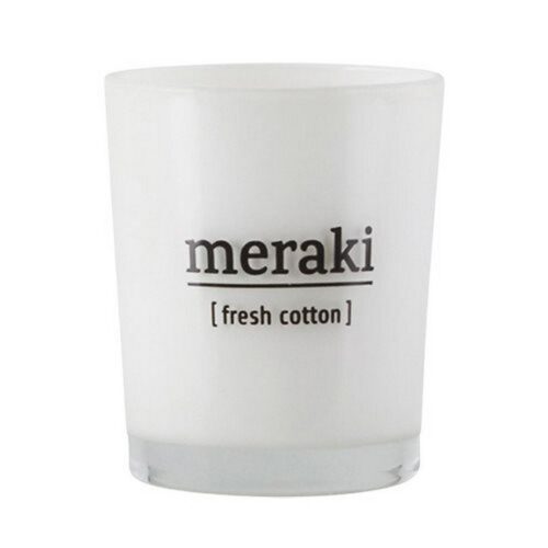 Meraki - Duftlys Fresh Cotton - 60 g