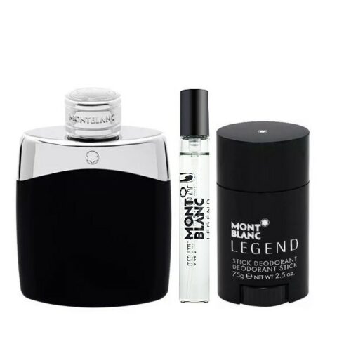 MontBlanc - Legend Homme Sæt - 100 ml Edt - Deo  & Travel Spray