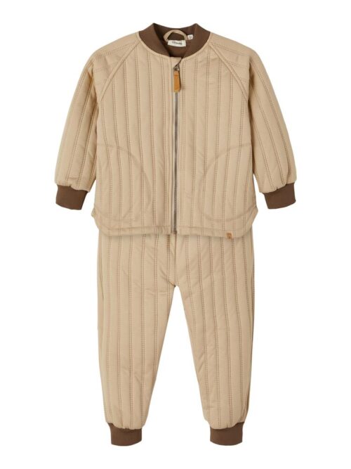 Lil' Atelier Minton quiltet sæt - travertine - 104