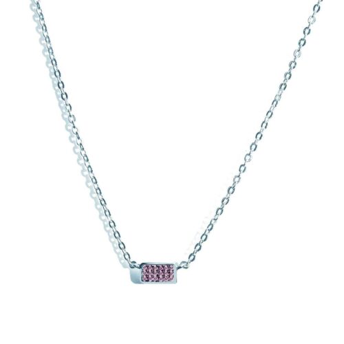 Oxford Silver Dark Petite Necklace
