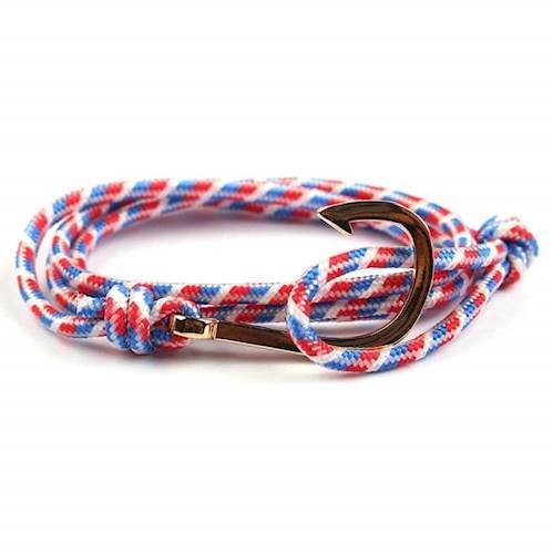 Krog sejlersnor armbånd