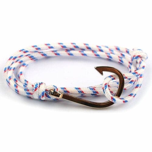 Lys sejlersnor armbånd