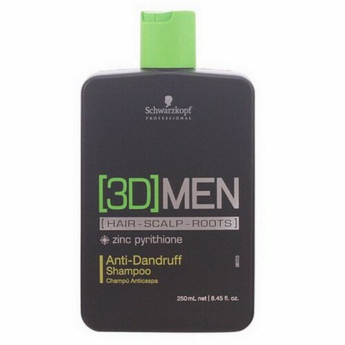 Schwarzkopf Professional - 3D Men Anti Dandruff Shampoo - 250 ml