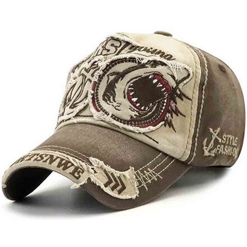 Brown Sharks Hip Baseball cap