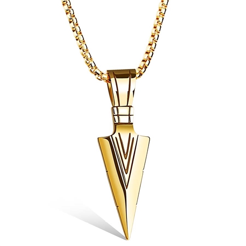 Halssmykke "Triangle" Gold