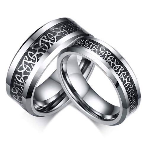 Tungsten forlovelsesring