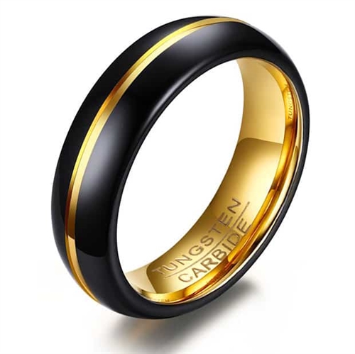HQ4 Herre ring i tungsten