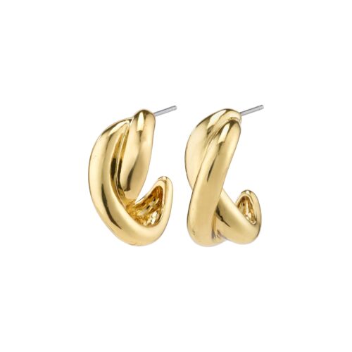 Pilgrim BELIEF chunky snoet semi-hoops guldbelagt