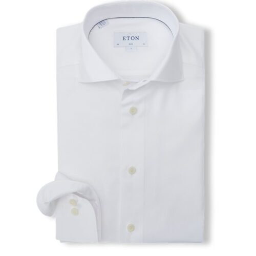 Eton - 7030 Cotton Tencel Stretch Skjorte
