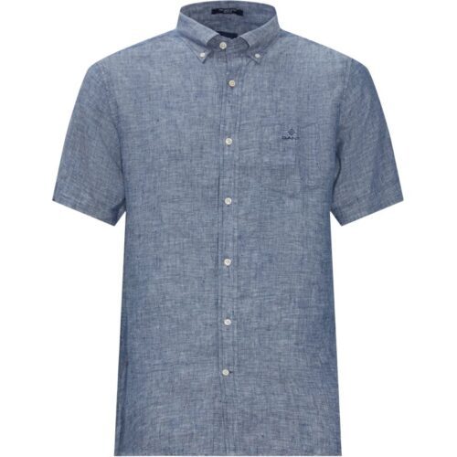 Gant - Linen Kortærmet Skjorte