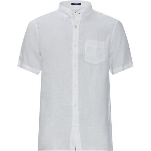 Gant - Linen Kortærmet Skjorte