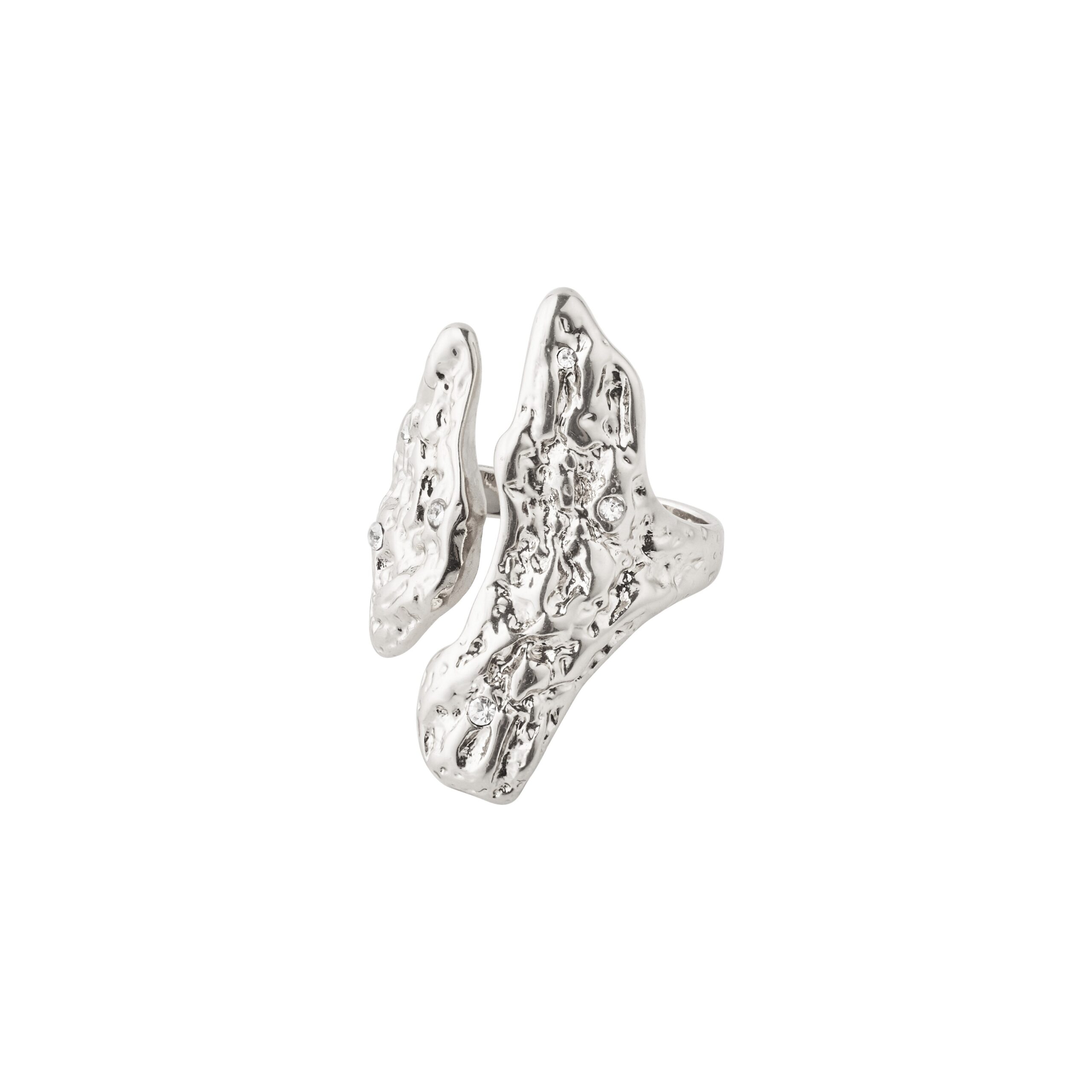 Pilgrim Ring : Idun : Sølvbelagt : Krystal