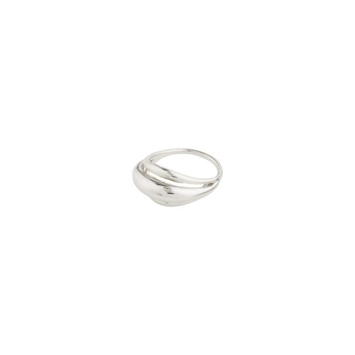 Pilgrim GABRIELLA asymmetrisk ring sølvbelagt