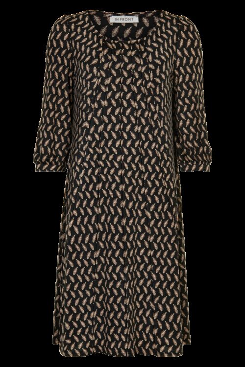 IN FRONT LUCETTE KJOLE 14777 999 (Black 999, XL)