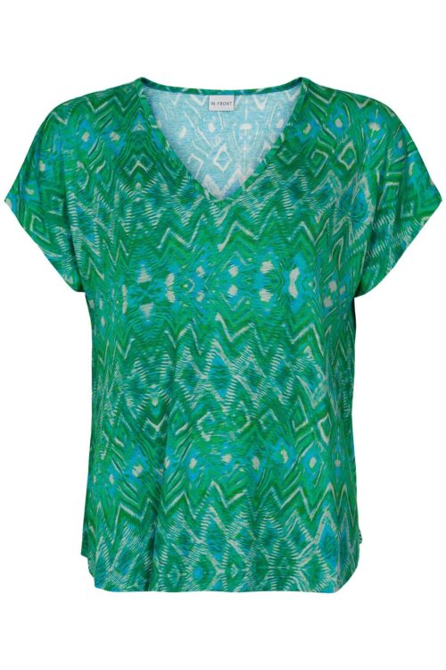 IN FRONT TESSA T-SHIRT 15104 615 (Green 615, XXL)