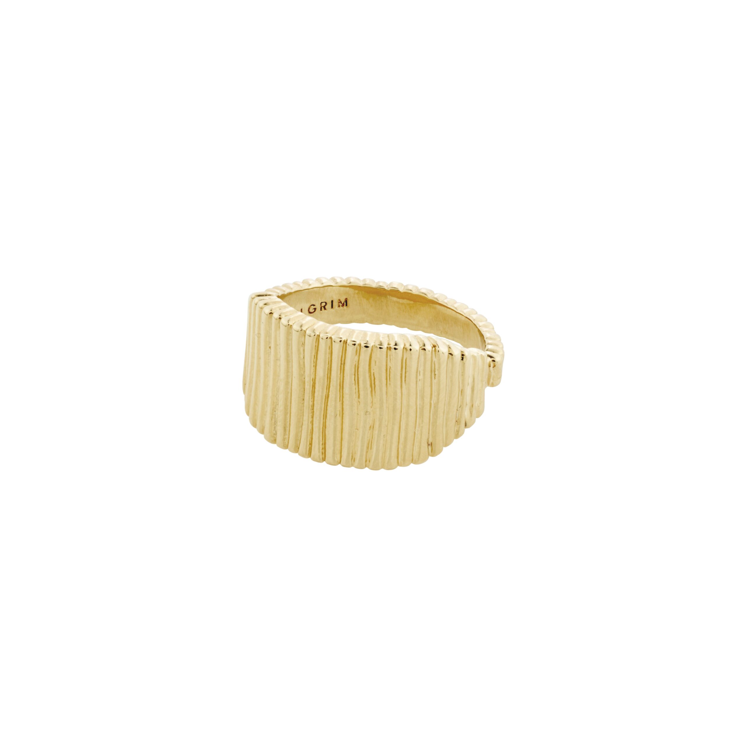Pilgrim JEMMA signet ring guldbelagt