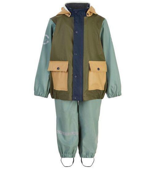 Mikk-Line Regntøj - Recycled - PU - Chinois Green