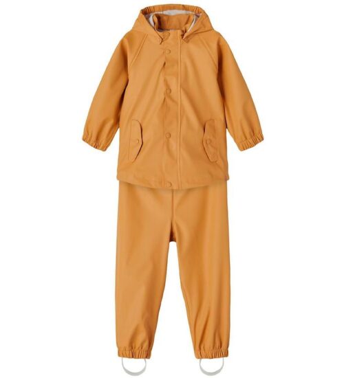 Lil' Atelier Regntøj - PU - NmnLadry - Amber Gold