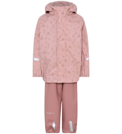 CeLaVi Regntøj - PU -  Misty Rose