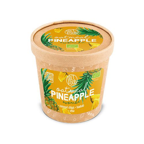 Havregrød ananas craft cube Ø