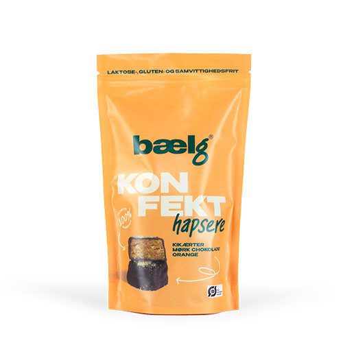 Konfekthapser, 108 g , Orange Ø
