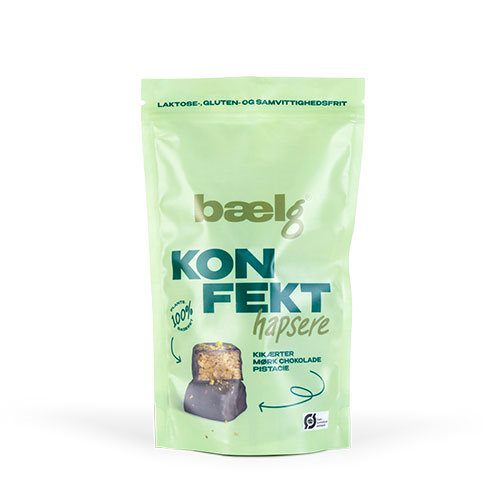 Konfekthapser, Pistacie 108 g Ø