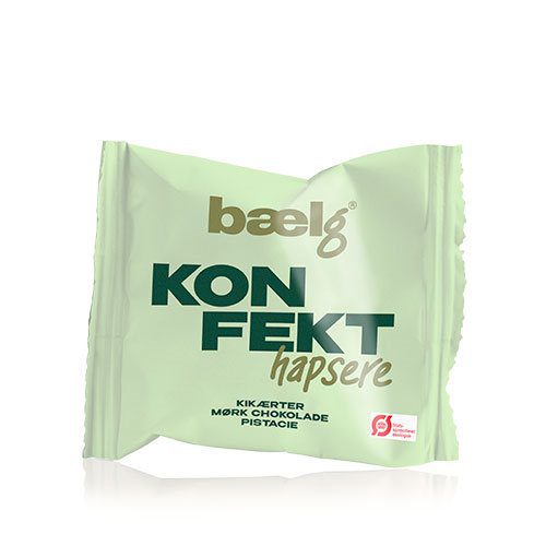 Konfekthapser, Pistacie 18 g Ø