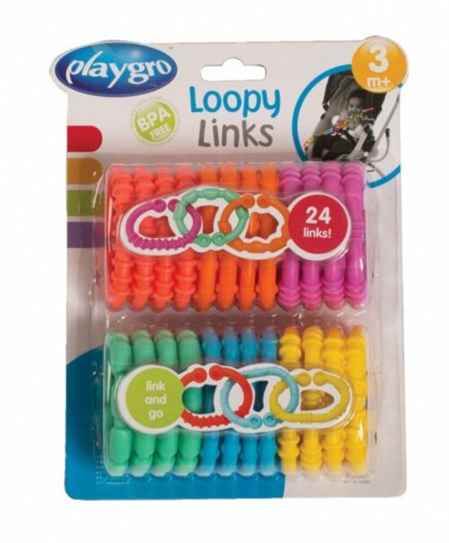 Playgro Loopy Links Samleringe - Nye Farver