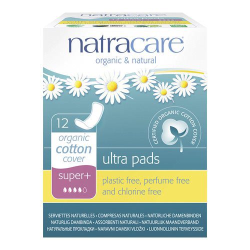 Natracare bind 12 stk super plus indpakket enkeltvis