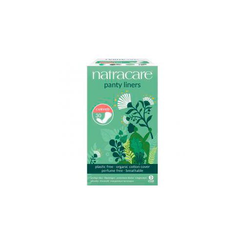 Natracare trusseindlæg 30 stk CURVED