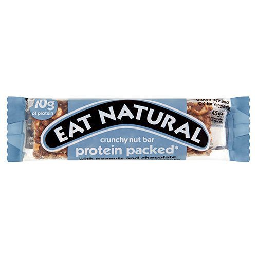 Protein packed med saltet karamel og jordnødder
