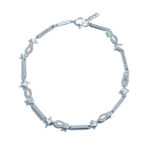 Sahara Silver Tennis Bracelet
