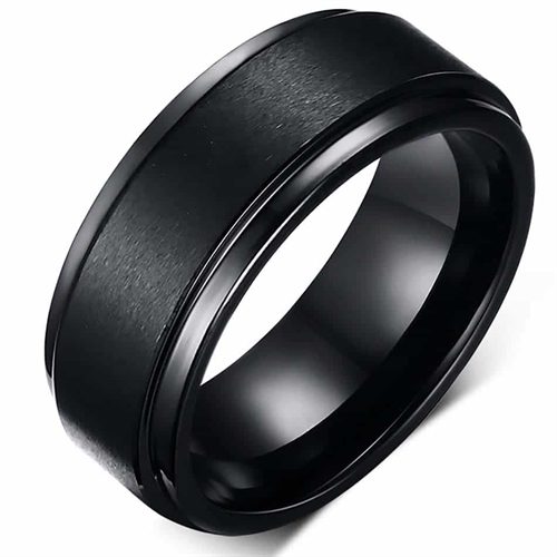 Panter tungsten-ring mat sort carbide